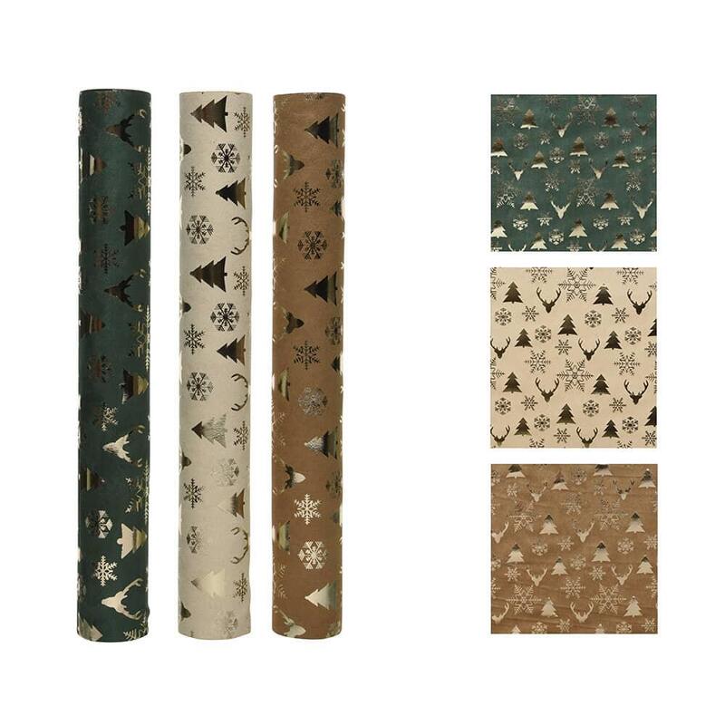 Tela Decorativa De Poliéster Rectangular 35 X 0,5 X 200 Cm, Colores Surtidos