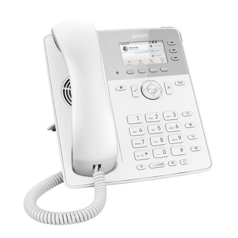 Telefon Przewodowy Voip Snom D717 Bialy