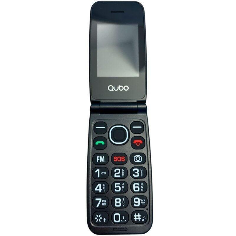 Teléfono Móvil Qubo Neonw-Bk 4g Para Personas Mayores Negro