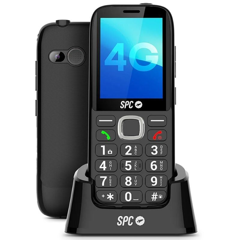 Teléfono Móvil Spc Fortune 2 Max 4g Para Personas Mayores Negro