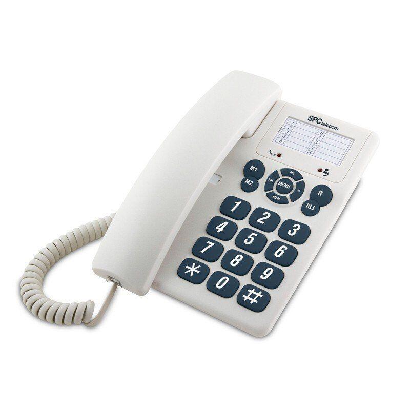 Teléfono Spc Original 3602 Blanco