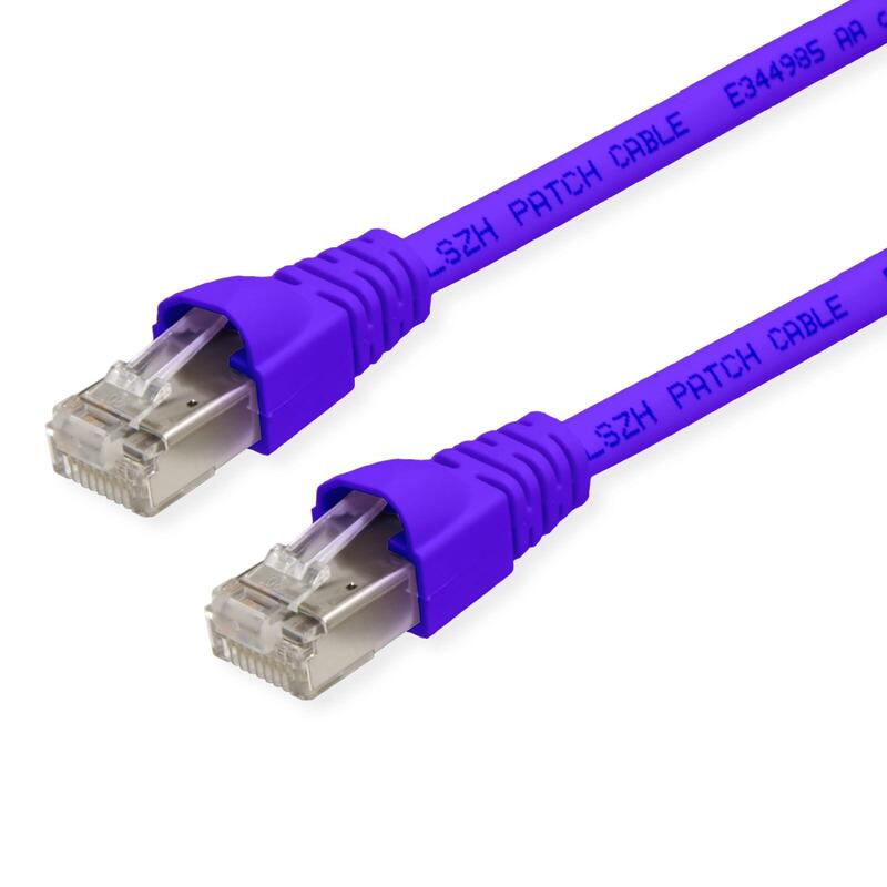 Telegärtner Cable De Red S Ftp, Cat.6a, Lsoh, Violeta, 2 M