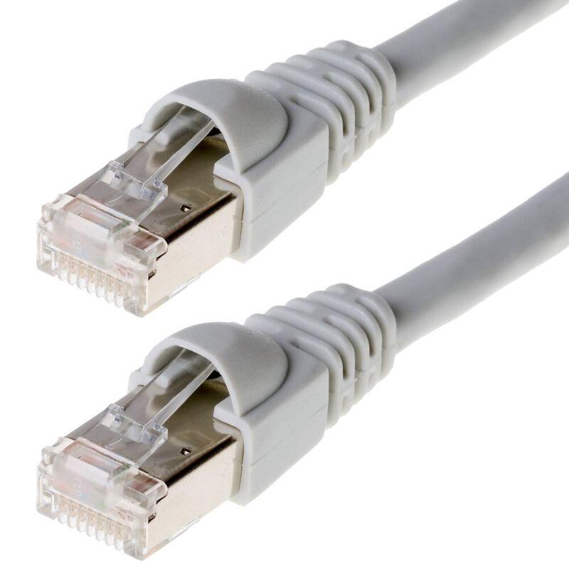 Telegärtner Cable De Red Sftp Cat 6a Gris 0,5m