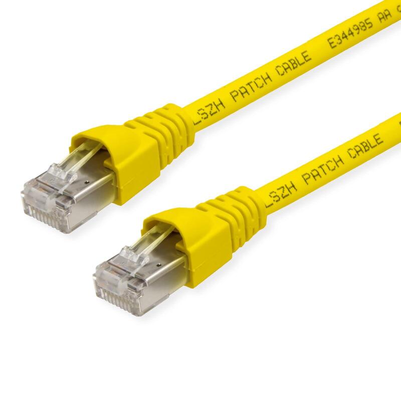 Telegärtner Cable De Red S/Ftp Cat.6a Mp8 Fs500 Lszh Amarillo 7,5m