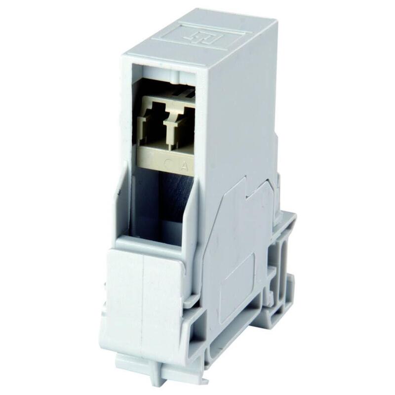 Telegärtner Mx Tragschienen-Verbinder Lc Duplex Mm Kupplung