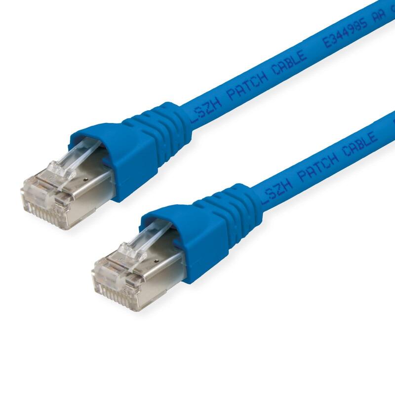 Telegärtner Patchcable Cat6a, 7.5m, Azul, 500mhz, S-Mp(S/F