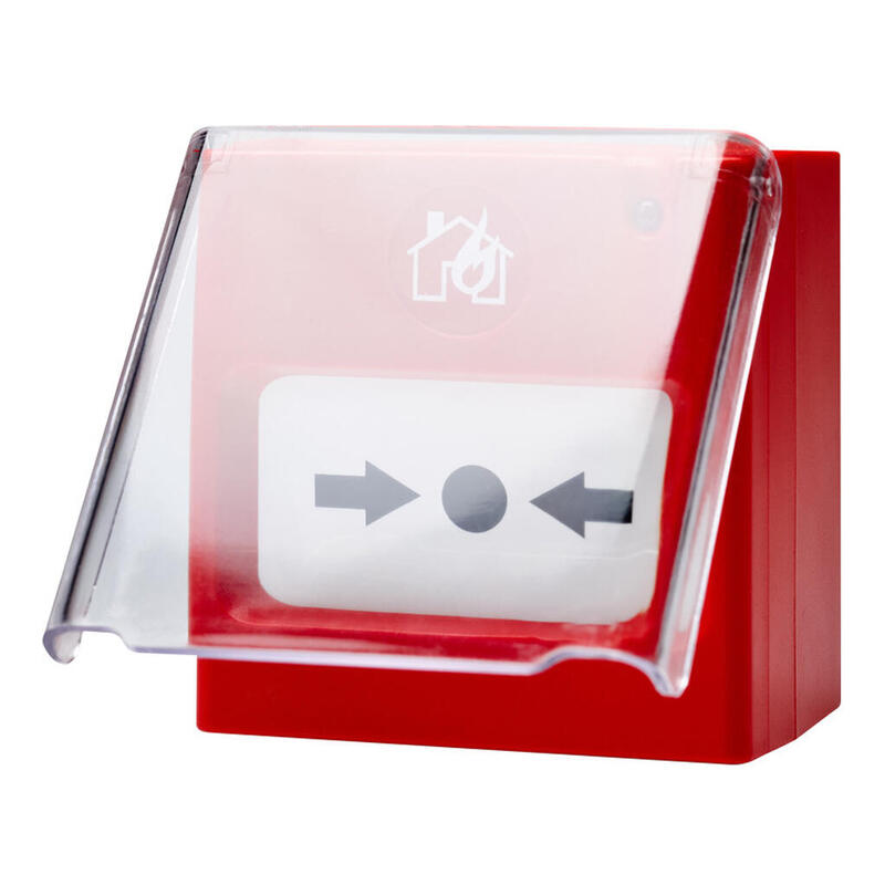 Teletek Callpoint-Cover Cubierta De Plástico De Protección Para Mcp50/Mcp150. Contiene 5uds.