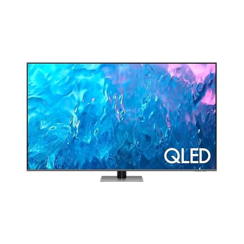 Televisión Samsung Qe55q77catxxh 55 Qled 4k Ultra Hd Smart Tv Wifi Gris