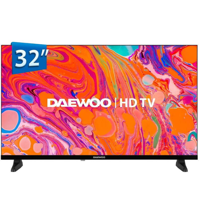 Daewoo 32" 32dm95hv Hd Smart Tv Hdr10 Negro