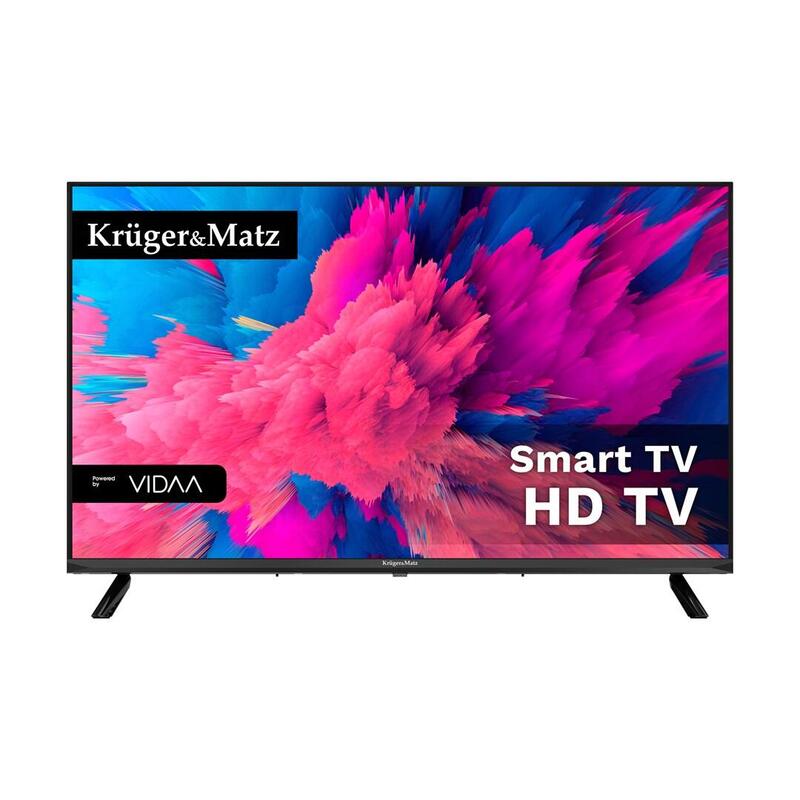 Televisor Krüger&Matz Km0232-V3 32" Hd Smart Tv Wifi Negro