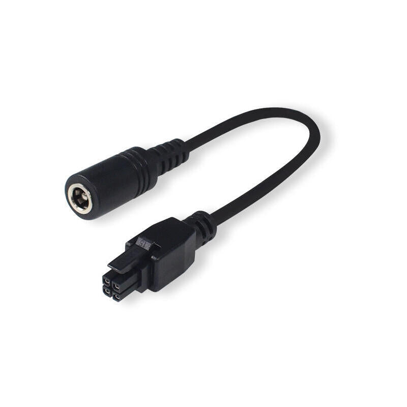 Teltonika Adaptador De Enchufe Cilíndrico De 4 Pines Macho A 5,5 X 2,1 Mm, Fuente De Alimentación Negra Pr2pd01b
