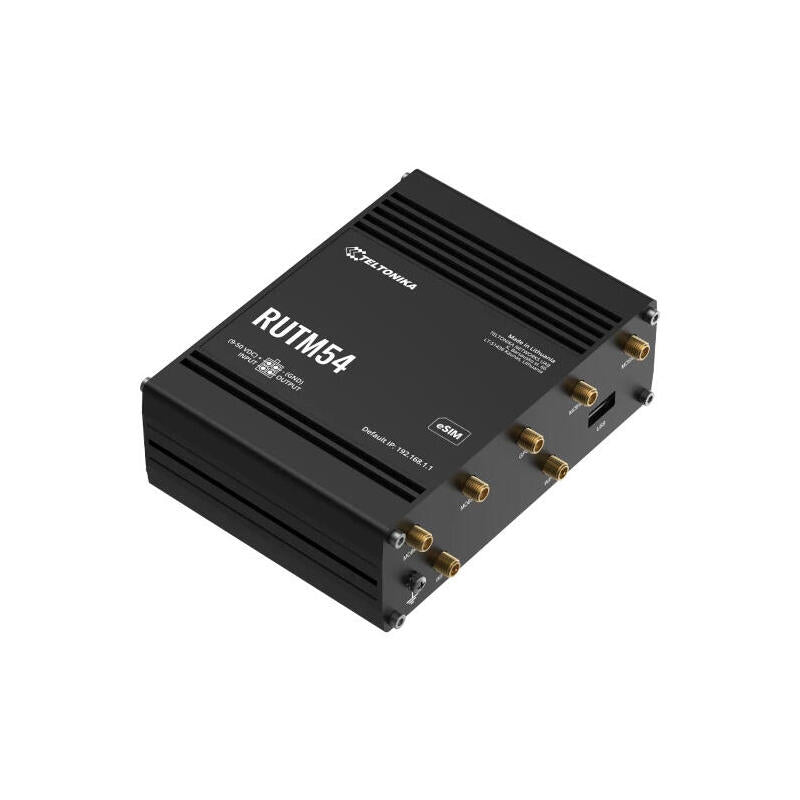Teltonika Rutm54, Router Wifi Móvil Negro Rutm54000200