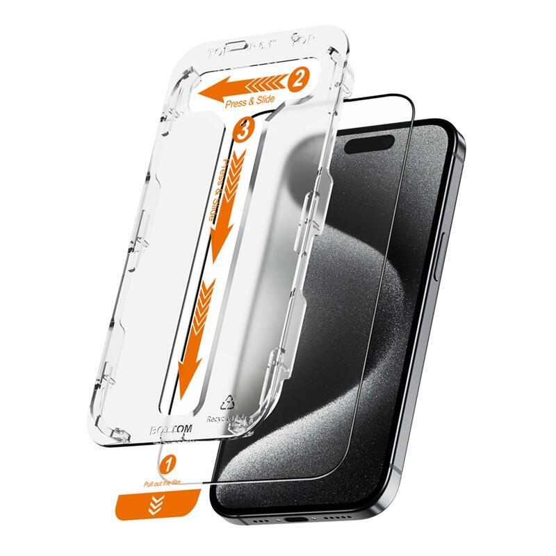 Temperojo Glass Iphone 15 Pro (2 Pieces) Easys