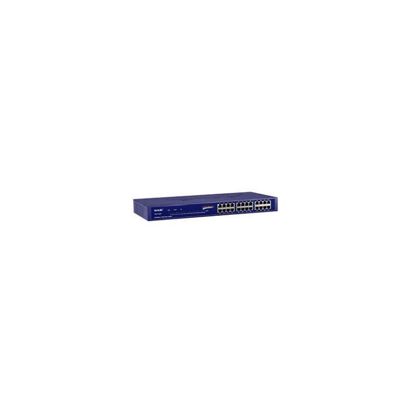 Tenda Teh1224 Producto Reacondicionado 24 10/100mbps Ports Web-Smart Switch, Support Port Mirror, 802.1x Flow Control,Por