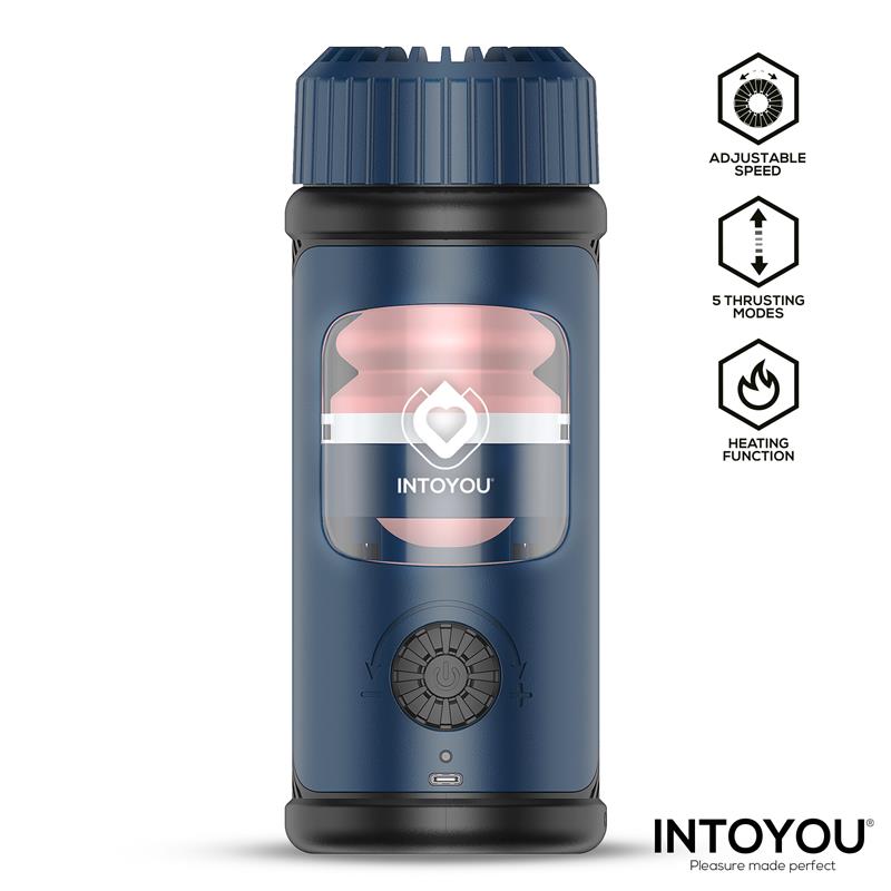 Tenkro Masturbador Con Thrusting Y Calor Usb-C