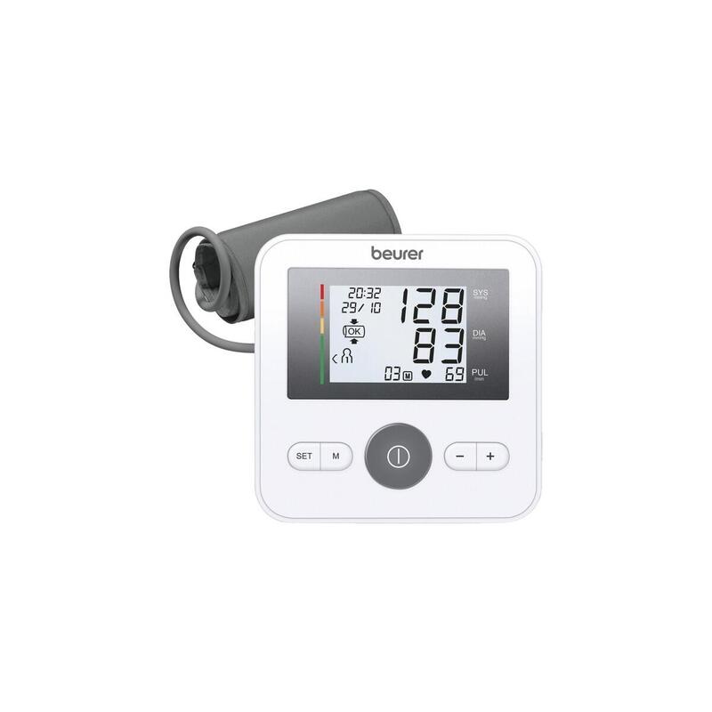 Tensiómetro De Brazo Beurer Bm 27+ Blanco/Negro 60418