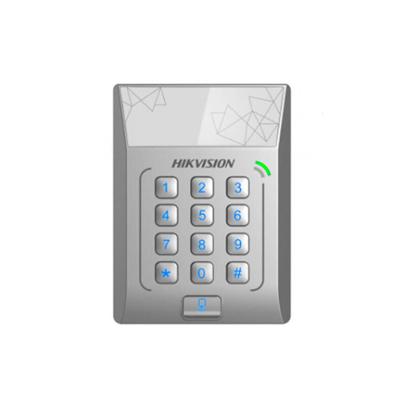 Terminal Autónomo De Accesos Con Teclado Hikvision Mifare Cards