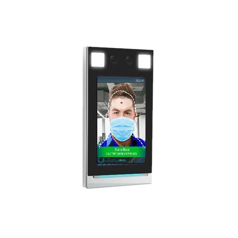 Terminal De Control De Acceso Y Sensor De Temperatura