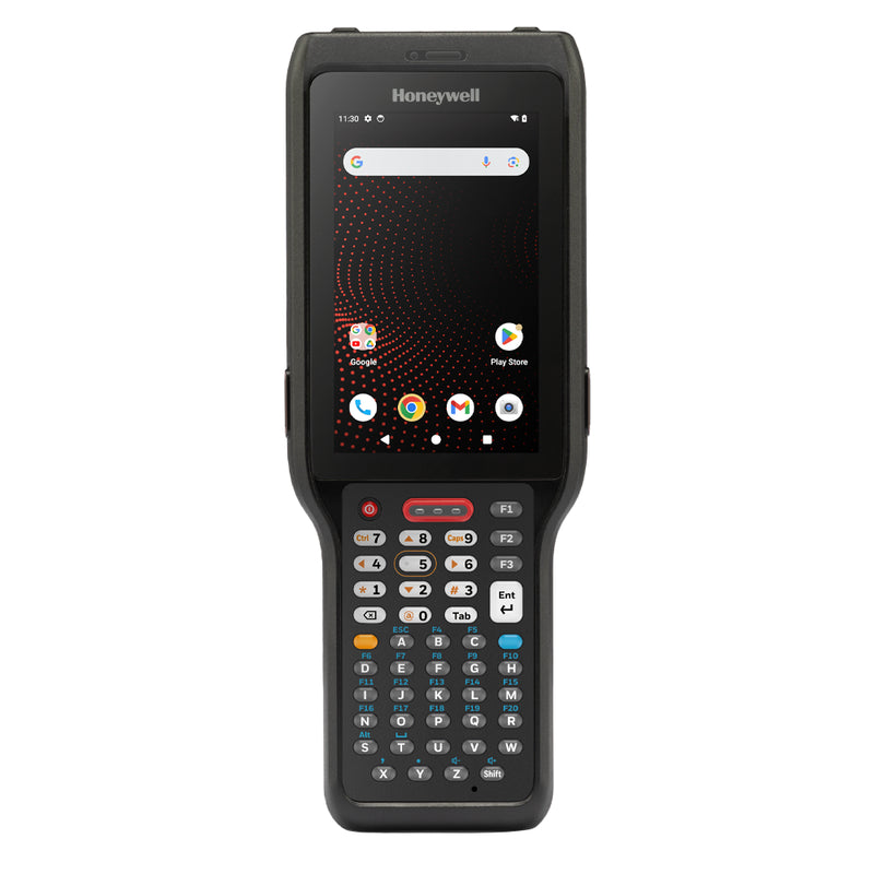 Terminal Honeywell Ck62, 8gb/128gb, Teclado Alfanumérico 47 Teclas, 5g, Wifi6e, Bluetooth 5.3 & Nfc, Imager 2d, Cámara. F. Alim. No Incluida.