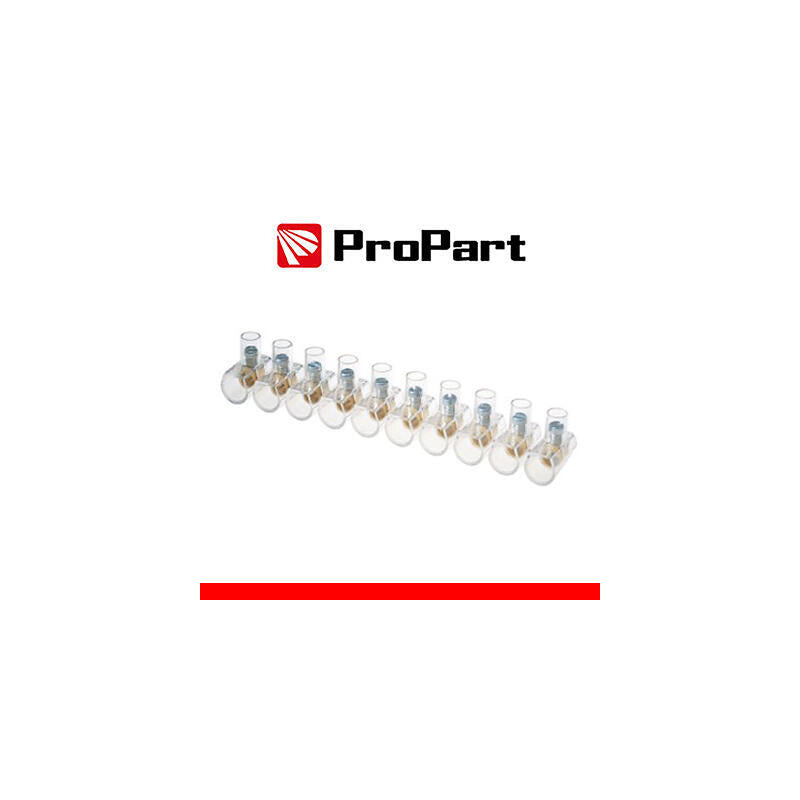 Terminales Voladores Transparentes 10 Polos 2 5 Mm2 450v 10u