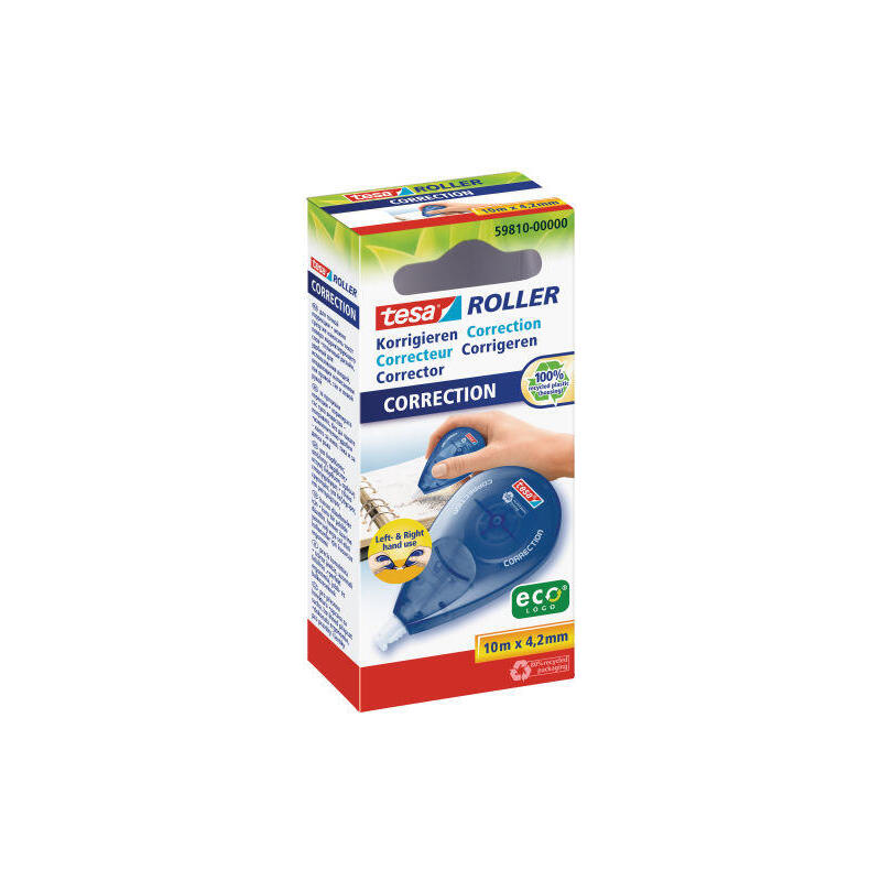 Tesa Roller Korrigieren Ecologo Seitwärtsroller Hängefaltbox
