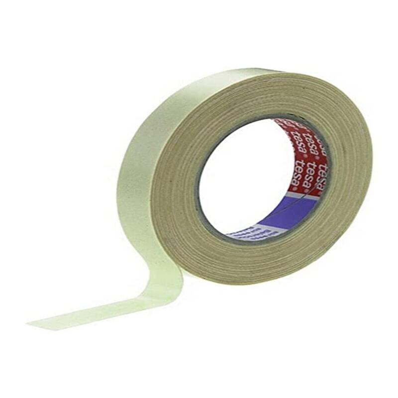Tesafix Gewebeklebeband Kunmkautschuk 25m X 50mm Blanco