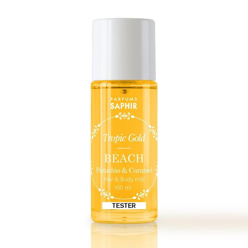 Tester Hair&Body Mist, Beach, Pistachio&Caramel, 100 Ml