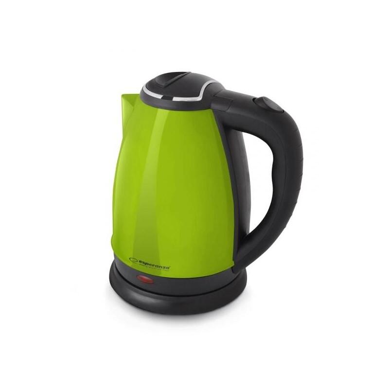 Tetera Eléctrica Esperanza Ekk113g 1,8 L 1800 W Negro, Verde