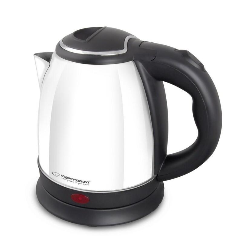 Tetera Eléctrica Esperanza Ekk128w 1 L Negro, Blanco 1350 W