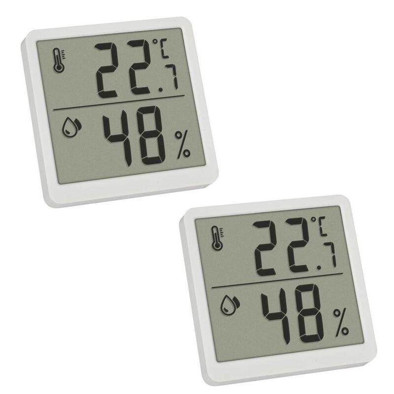 Tfa 30.5059.02.02 2er Set Digitales Thermo-Hygrometer