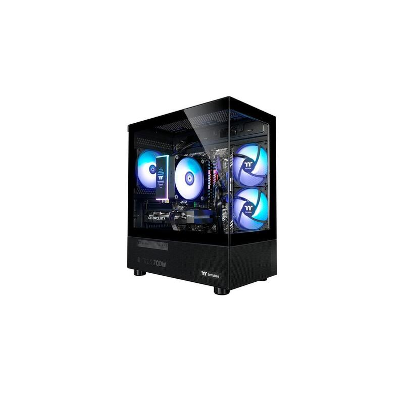Thermaltake Ftw A-Line 5060, Gaming Pc Black/Transparent, Windows 11 Inicio 64 Bits Pc-000092-De
