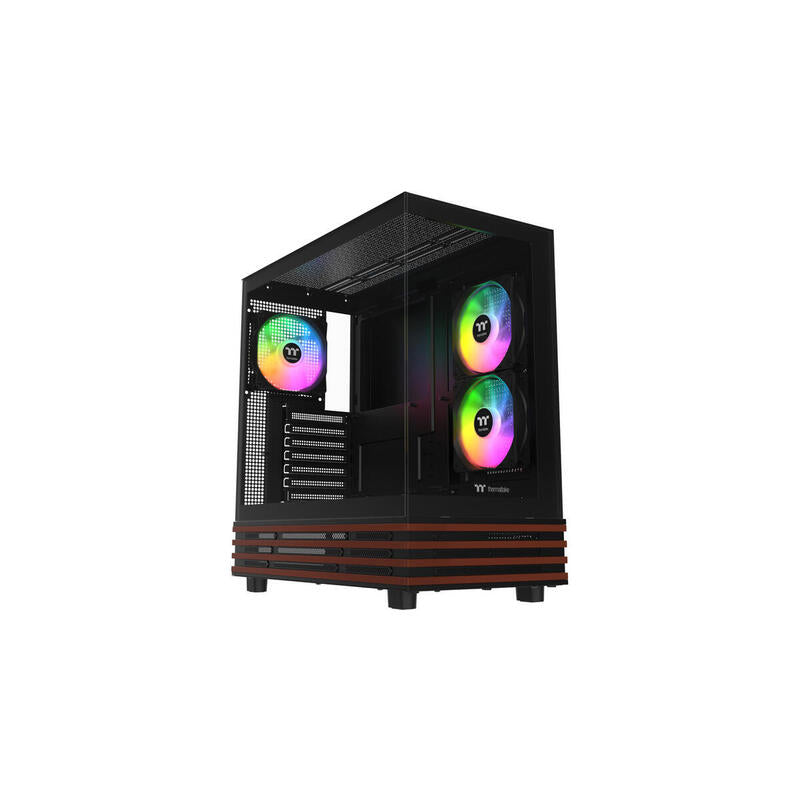 Thermaltake View 270 Plus Ws Argb (Negro/Holz, Tempered Glass X 2, Holz-Struktur) Ca-1y7-00m1wn-Ws