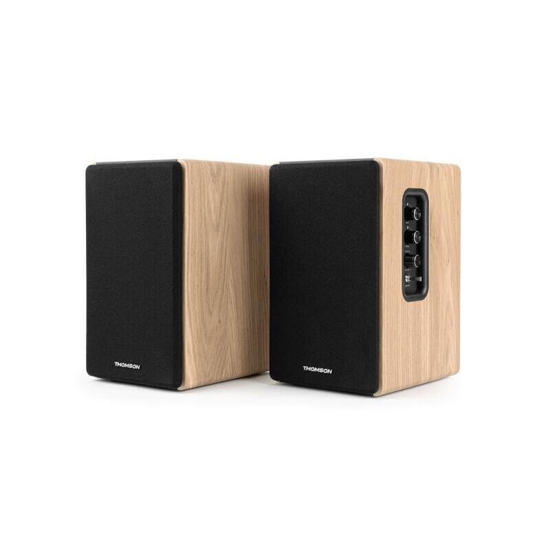 Thomson Sistema De Altavoces De Estanteria - Potencia Musical 150w - Bluetooth - Entrada Optica, Usb, Rca - Mando A