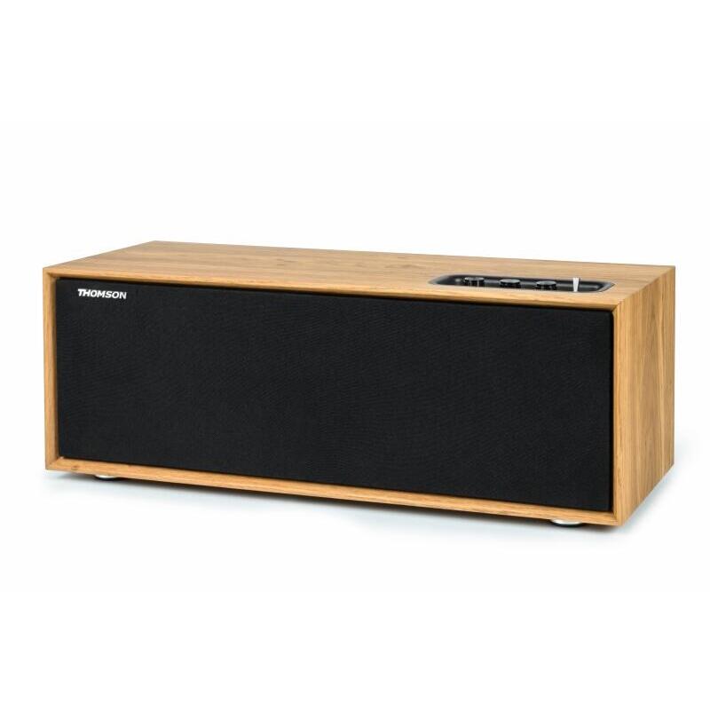 Thomson Ws702 Sistema Estereo 2.1 - Bluetooth - Potencia Musical 150w - Madera