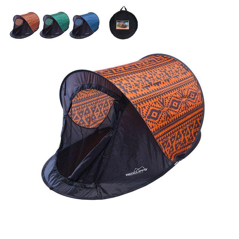 Tienda De Campaña 220x120cm 1,25kg Montaje En 3 Segundos (Colores Surtidos)