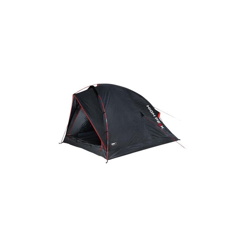 Tienda De Campaña High Peak Minitramp 2 Negra/Roja, Tienda De Campaña Ligera 10151