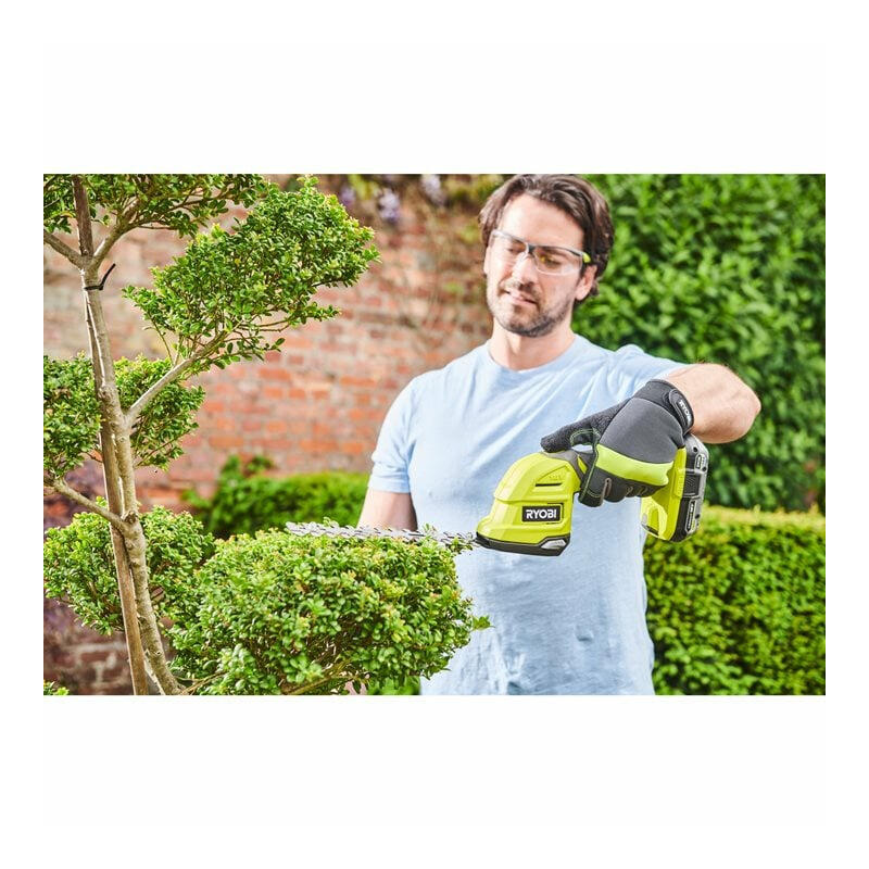 Tijera Arreglasetos Y Espada Cortasetos Ryobi One+ 18v Ry18gsa-0 Sin Batería Ni Cargador