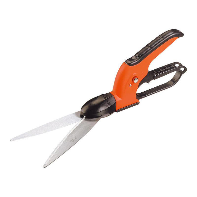 Tijera Cortacésped Giratoria 360° Longitud: 34cm. Stocker