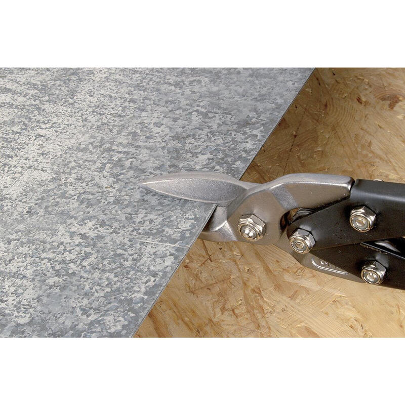 Tijeras Para Chapa Para Cortes Rectos. 4027000 Wolfcraft