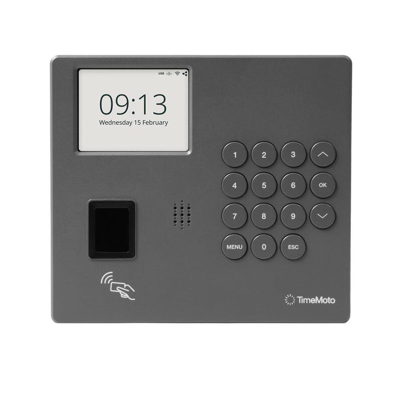 Timemoto Tm-424 Rfid/Fingerabdruck Zeiterfassungsterminal