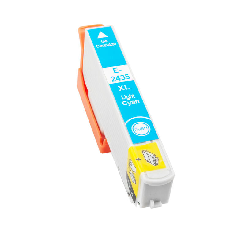 Tinta Compatible Epson T2435 24xl Cyan Light C13t24354010 / C13t24254010