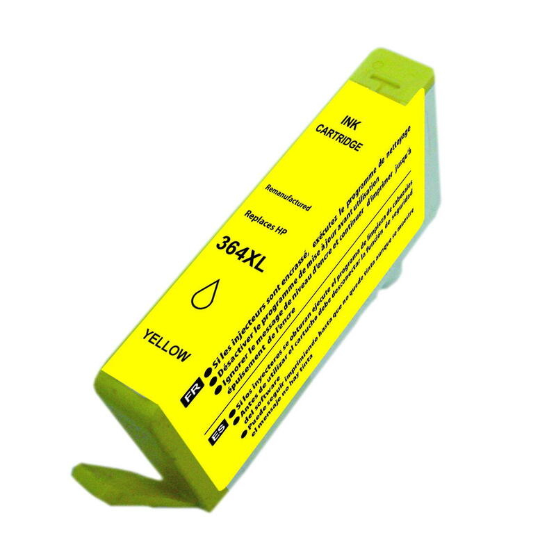 Tinta Compatible Hp 364xl Amarillo Cb325ee/Cb320ee