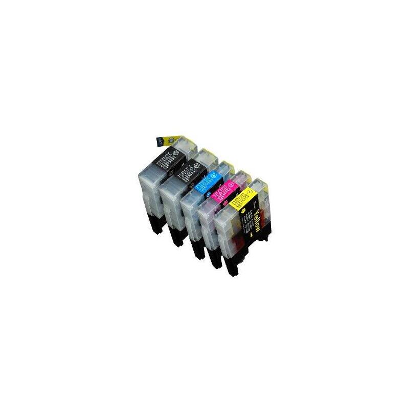 Tinta Compatible Para Brother 1240 Amarillo 10ml Lc1240