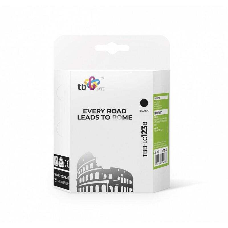 Tinta Compatible Para Brother Lc123 Tbb-Lc123b Bk