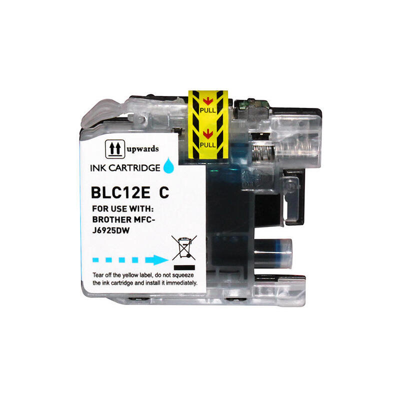Tinta Compatible Para Brother Lc12e Cyan Lc-12ec
