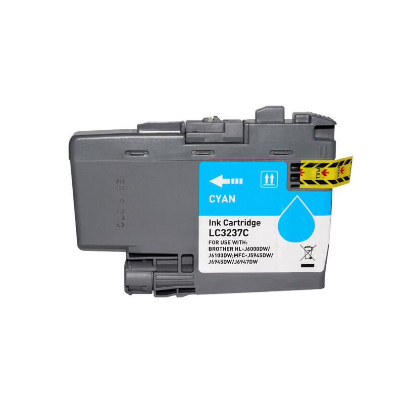 Tinta Compatible Para Brother Lc3237 Cyan Lc-3237c