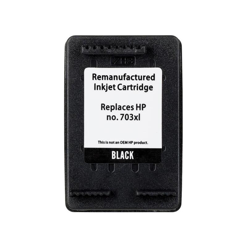 Tinta De Impresora Superbulk Hp B-H703bk (Repuesto Hp 703 Cd887) Negro Estándar