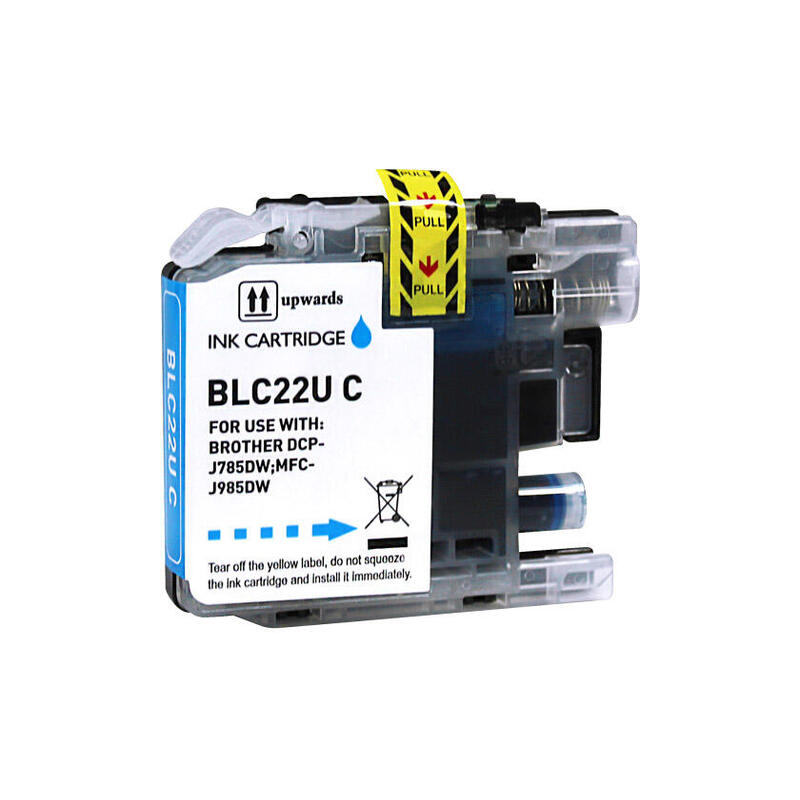 Tinta Generica Para Brother Lc22u Cyan Lc-22uc/Lc22ucbp