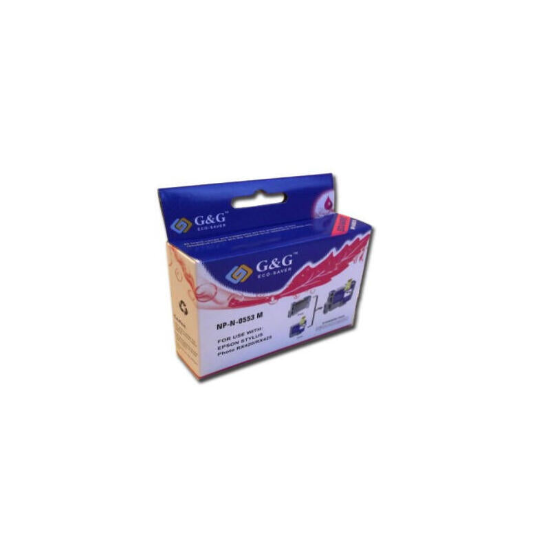 Tinta Generico Para Epson T0553 Magenta C13t05534010