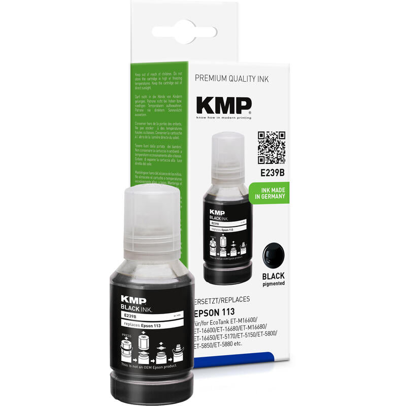 Tinta Kmp Epson T06b1 Negro 7500 Copias E239b Remanufactured